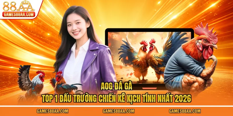 AOG Đá Gà - Top 1 Đấu Trường Chiến Kê Kịch Tính Nhất 2026