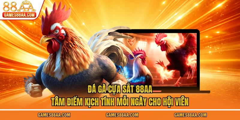 Đá Gà Cựa Sắt 88AA Tâm Điểm Kịch Tính Mỗi Ngày Cho Hội Viên