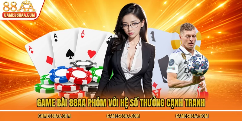 Game bài 88AA Phỏm với hệ số thưởng cạnh tranh